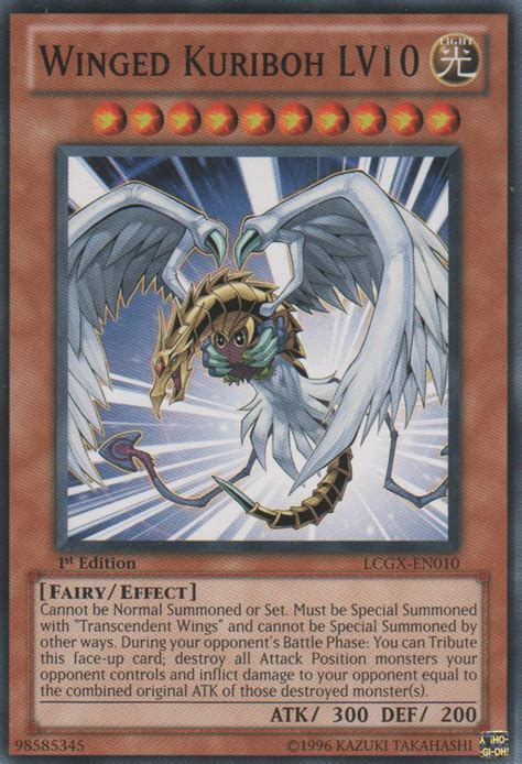 winged kuriboh level 10.